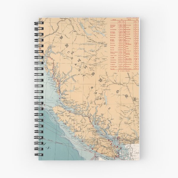 Item preview, Lighthouses and Sailing Routes of British Columbia designed and sold by BravuraMedia.