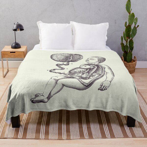 Item preview, Baby and Placenta - Gut Diagram - Anatomy Print 2 designed and sold by VAposters.
