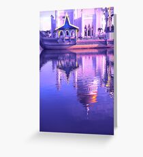 REFLECTING ON MOSQUE Greeting Card