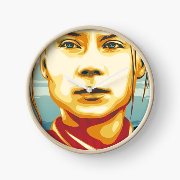 Item preview, Greta Thunberg now or never Art designed and sold by Veganvibez.
