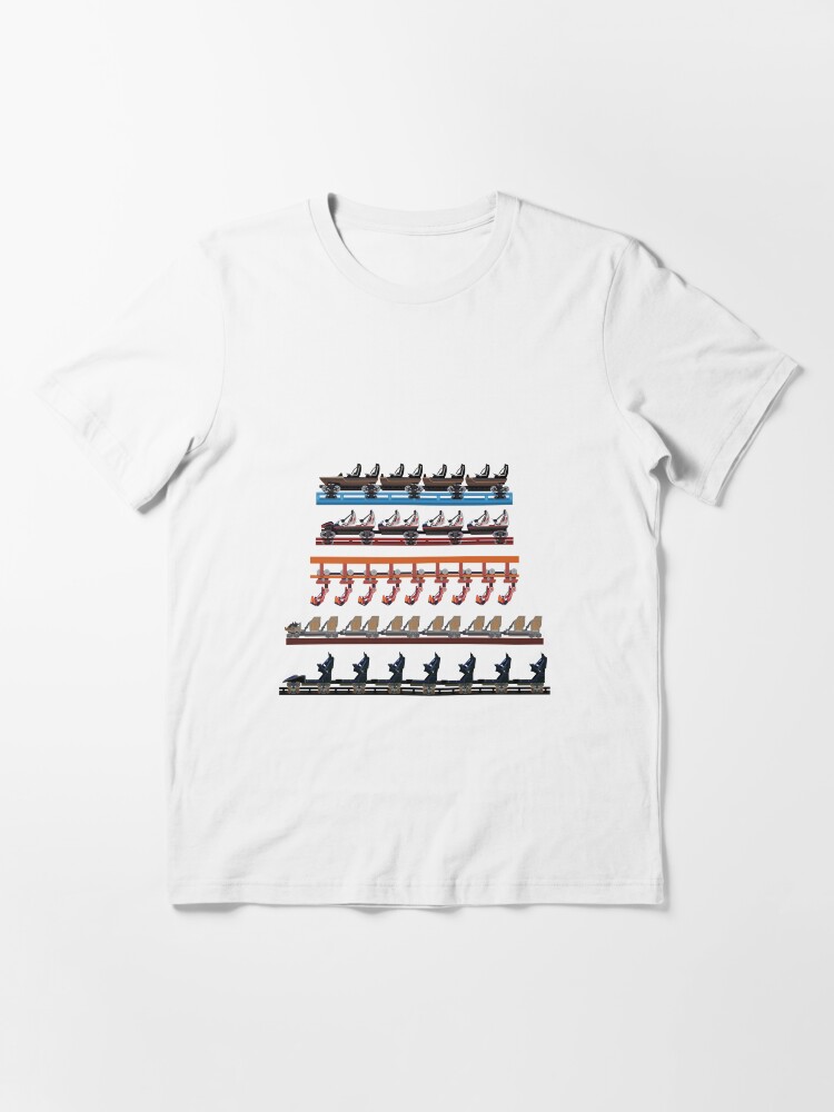 Alternate view of Energylandia Coaster Trains 2020 Design Essential T-Shirt