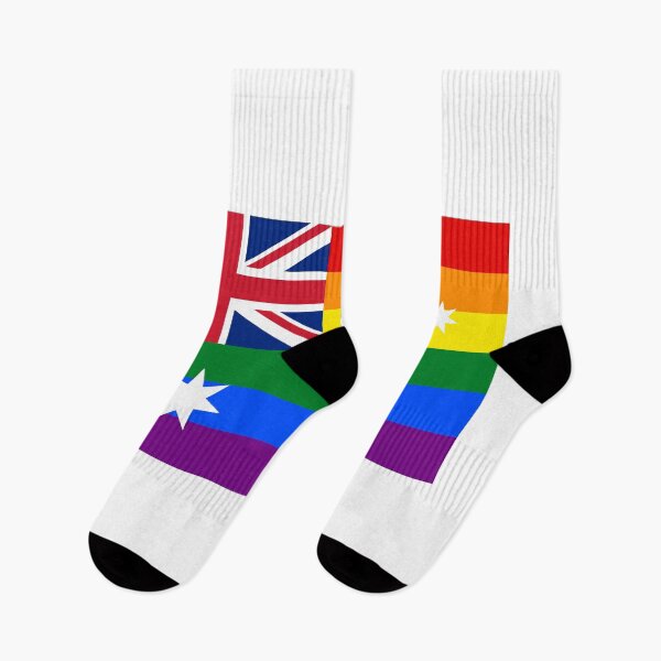 Item preview, Australia Gay Pride Rainbow Flag  designed and sold by RBEnt.