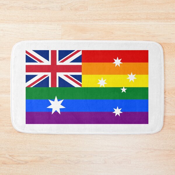 Item preview, Australia Gay Pride Rainbow Flag  designed and sold by RBEnt.