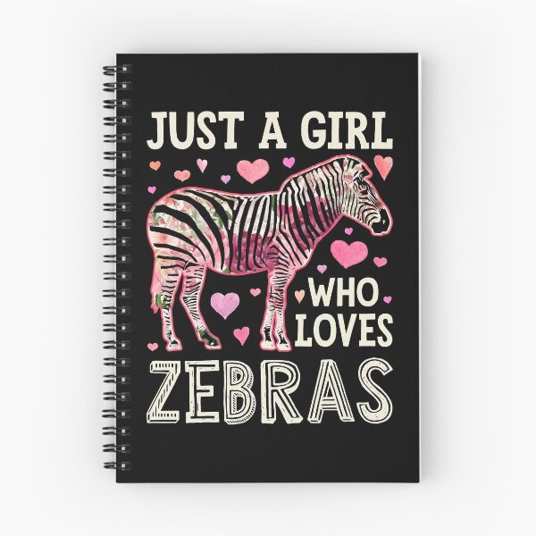 Item preview, Just a Girl Who Loves Zebras Flower Shirt for Girls Women Kids Animal Lover Gifts designed and sold by LiqueGifts.