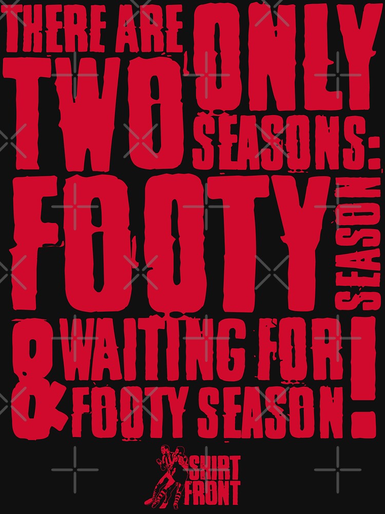 Two Seasons: Red on Black by shirtfront-co