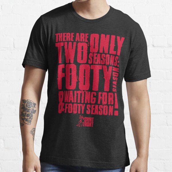 Two Seasons: Red on Black Essential T-Shirt