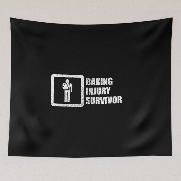 Item preview, Baking Injury Survivor designed and sold by GloopTrekker.