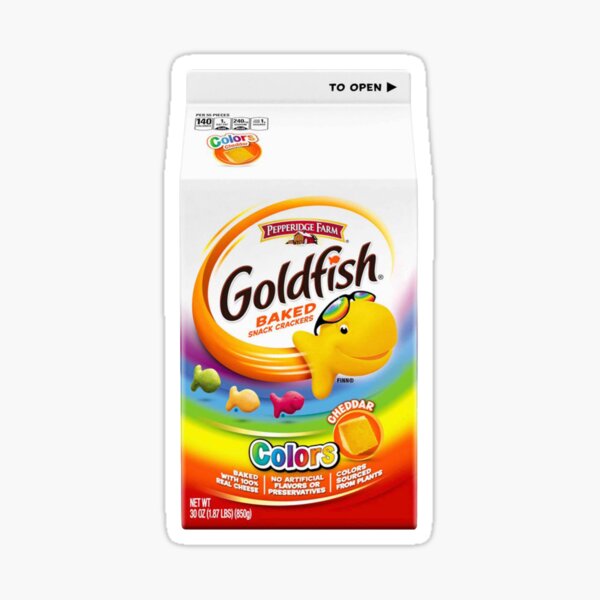 Artikel-Vorschau von Farben Cheddar Goldfisch Snack, designt und verkauft von janniechang.