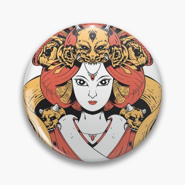 Item preview, Red hair Japanese Innocent Geisha designed and sold by pradiptaproject.