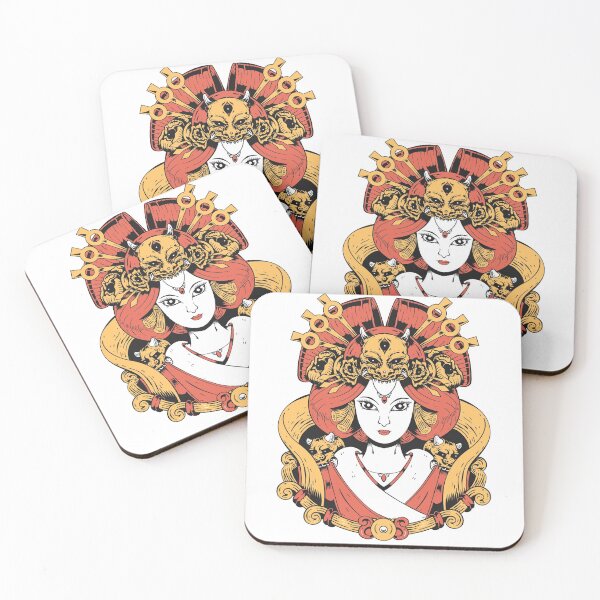Item preview, Red hair Japanese Innocent Geisha designed and sold by pradiptaproject.