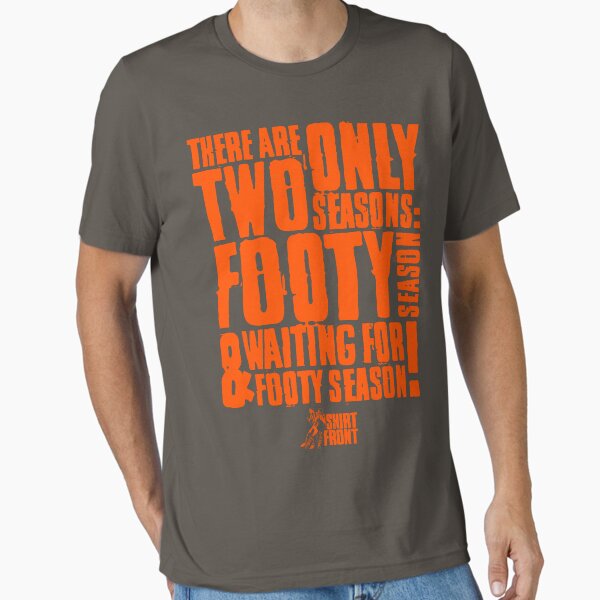 Item preview, Two Seasons: Orange on Grey designed and sold by Shirtfront Co..
