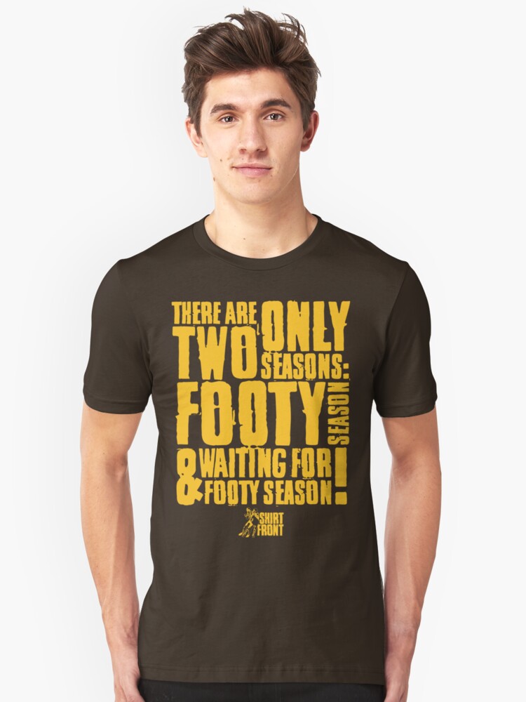 Alternate view of Two Seasons: Gold on Brown Slim Fit T-Shirt