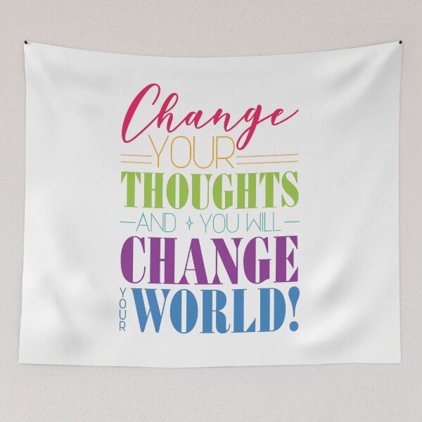 Item preview, Change your thoughts and you will change your world! designed and sold by faithfullyyours.