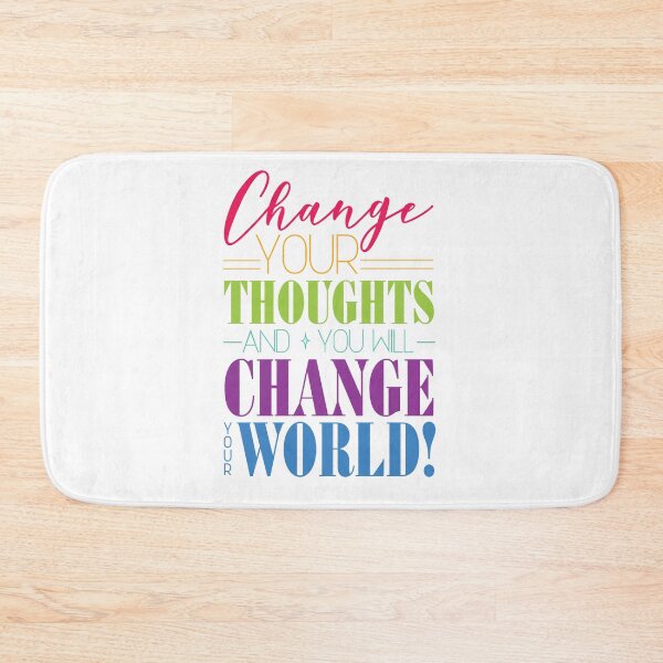 Item preview, Change your thoughts and you will change your world! designed and sold by faithfullyyours.