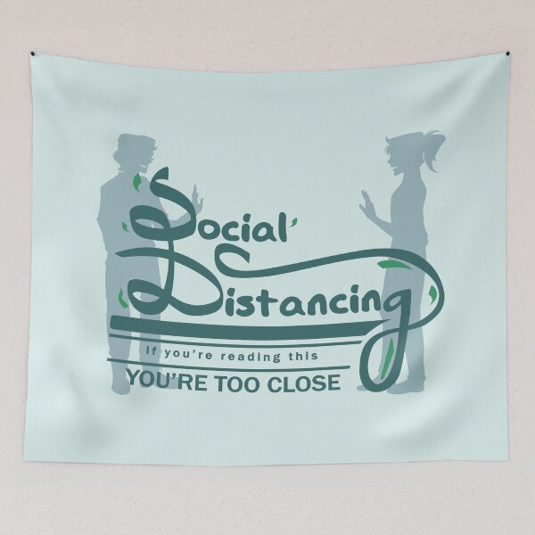Item preview, Social Distancing designed and sold by Sander-sonia.