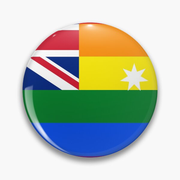 Item preview, Australia Gay Pride Rainbow Flag  designed and sold by RBEnt.
