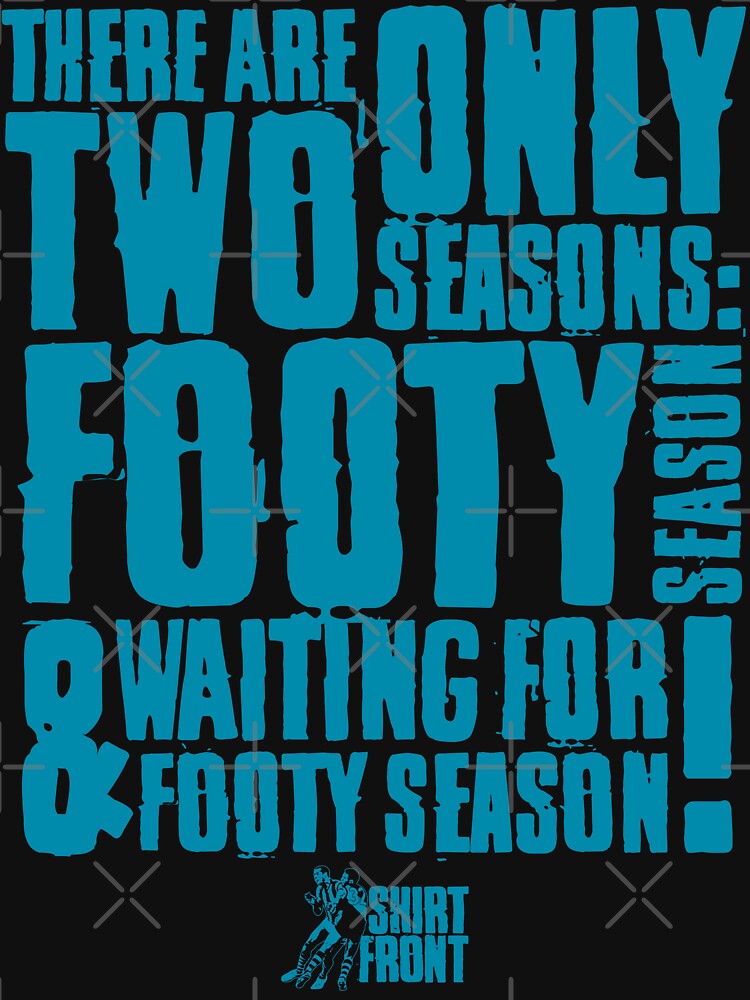 Two Seasons: Teal on Black by shirtfront-co
