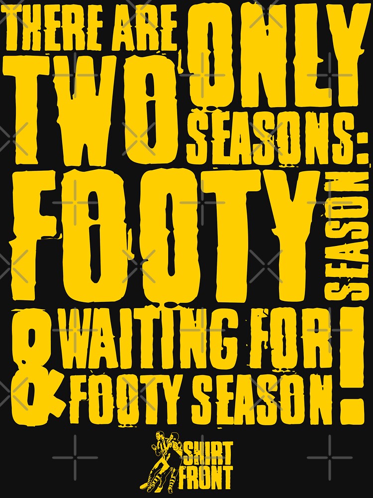 Two Seasons: Yellow on Black by shirtfront-co