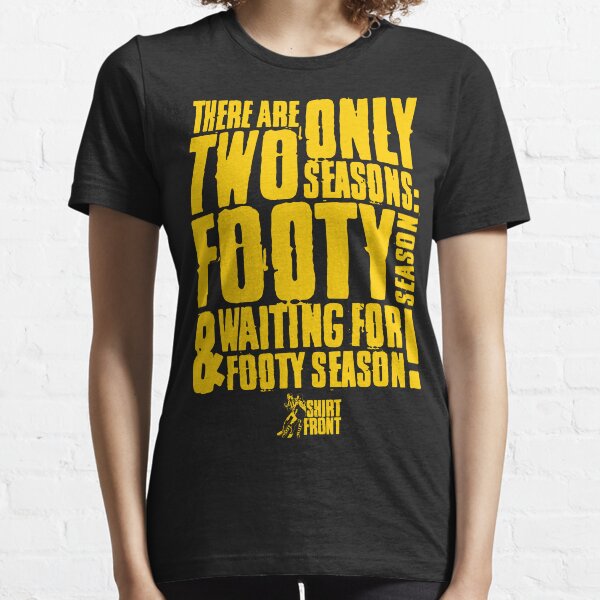 Two Seasons: Yellow on Black Essential T-Shirt
