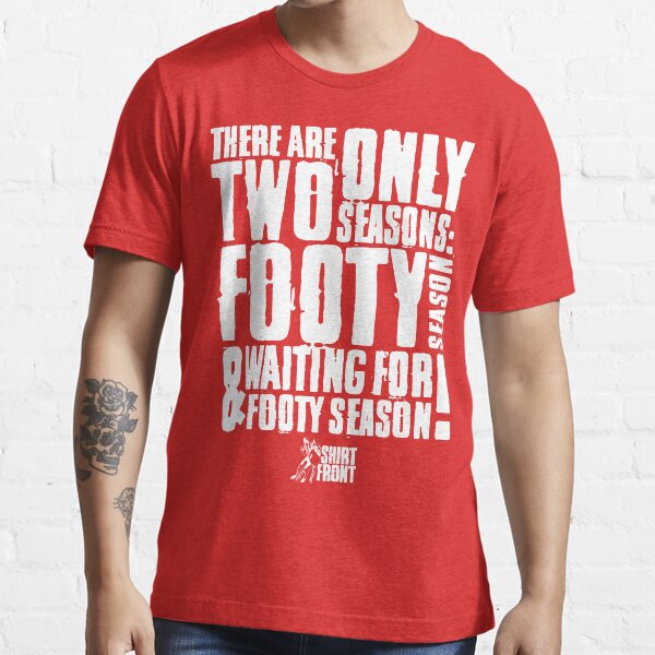 Two Seasons: White on Red Essential T-Shirt