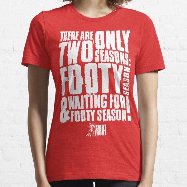 Two Seasons: White on Red Essential T-Shirt