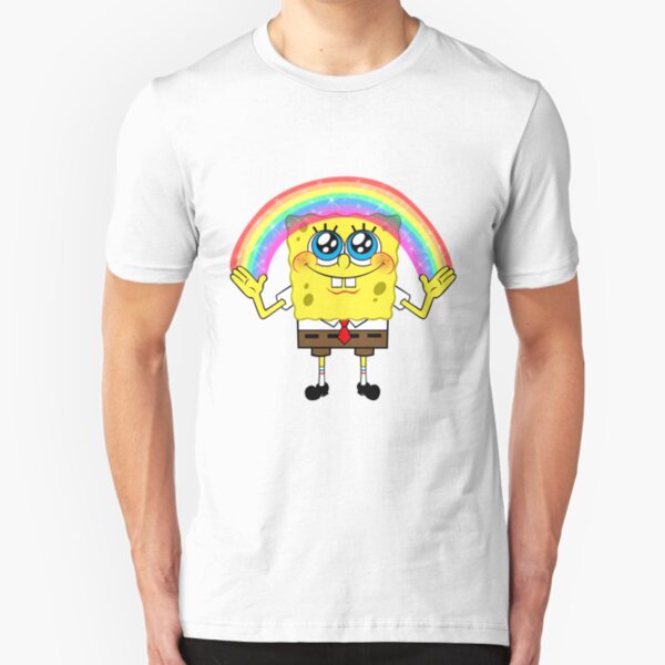 SpongeBobs Imagination Slim Fit T-Shirt