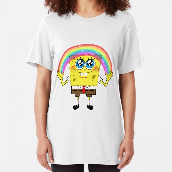 SpongeBobs Imagination Slim Fit T-Shirt