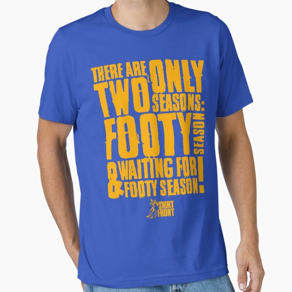 Item preview, Two Seasons: Gold on Blue designed and sold by Shirtfront Co..
