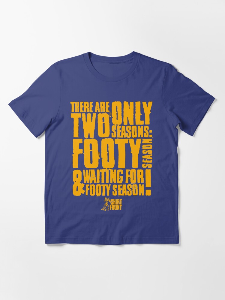 Alternate view of Two Seasons: Gold on Blue Essential T-Shirt
