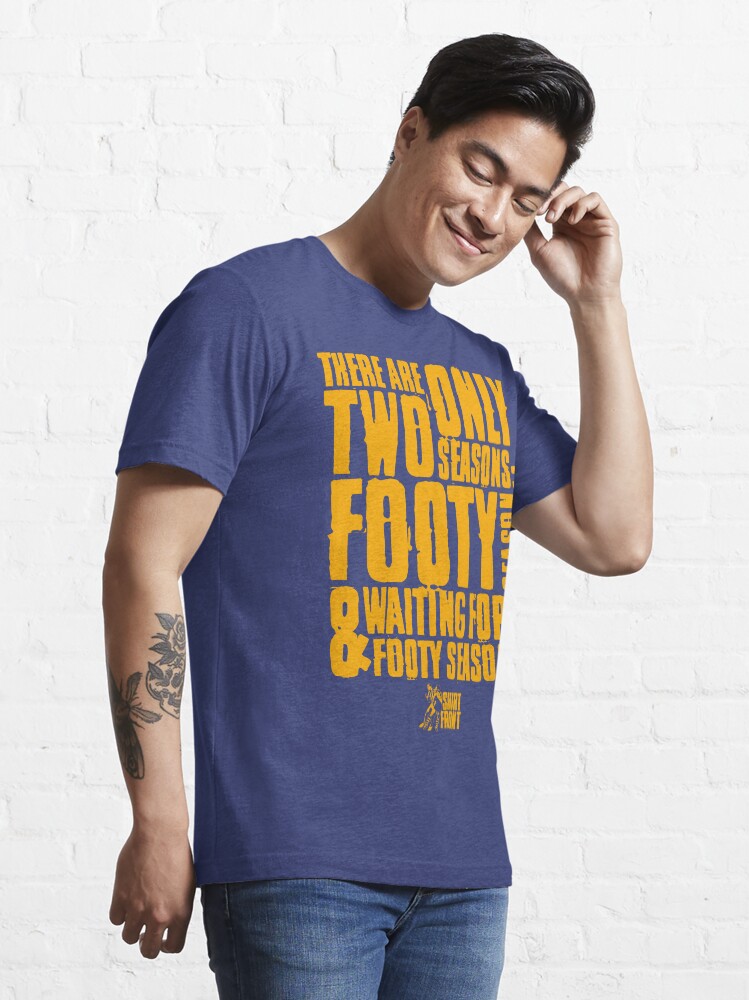 Alternate view of Two Seasons: Gold on Blue Essential T-Shirt