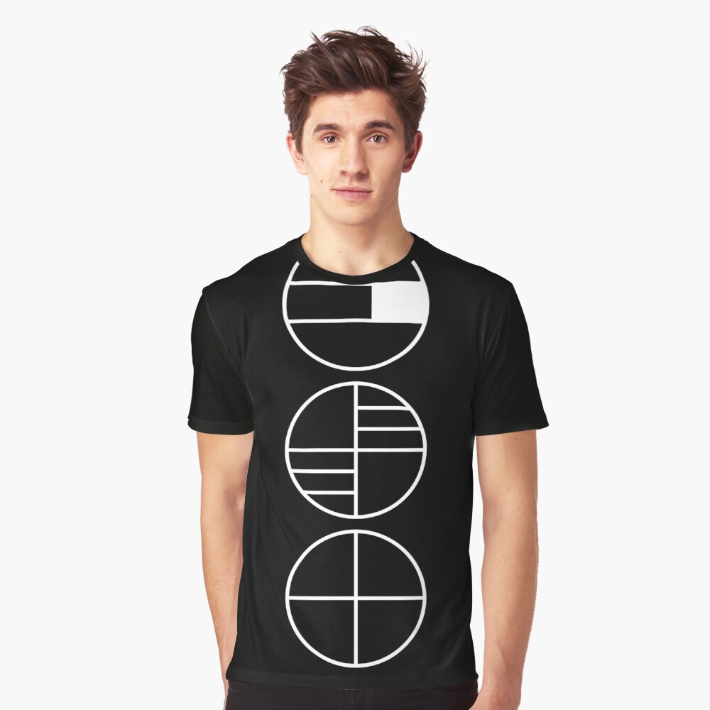 Vista previa del artículo con la obra «Camiseta gráfica», diseñado y vendido por THEUSUALDESIGN.