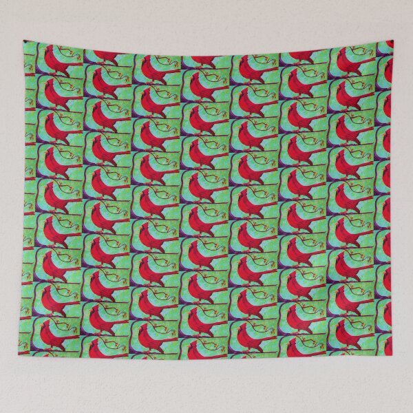 Item preview, Festive Cardinal designed and sold by EloiseArt.