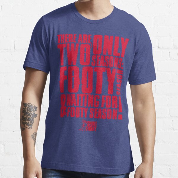 Two Seasons: Red on Blue Essential T-Shirt