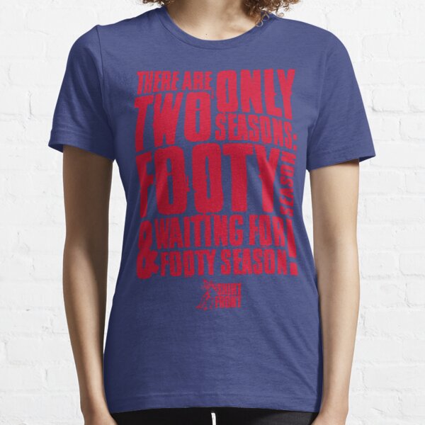 Two Seasons: Red on Blue Essential T-Shirt