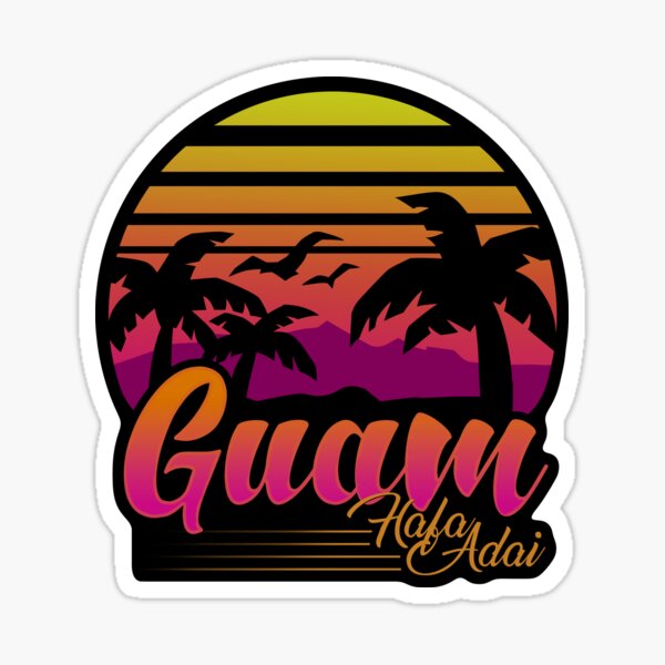 Guam Stickers | Redbubble