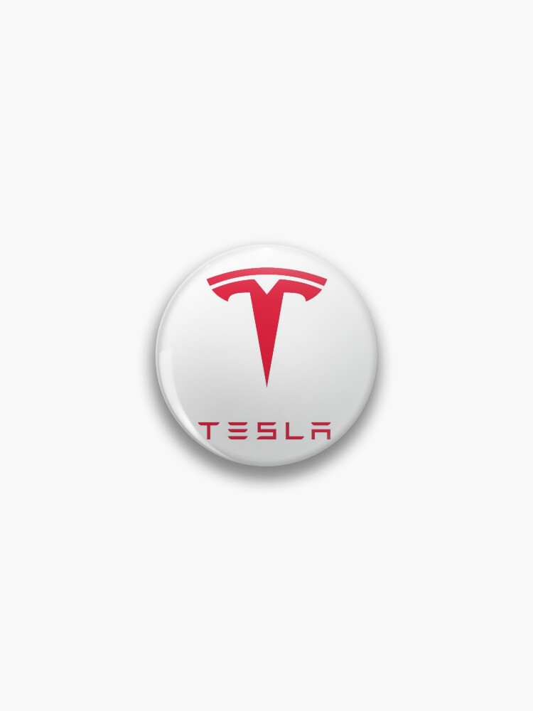 Tesla Logo Pin By Deniz29 Redbubble