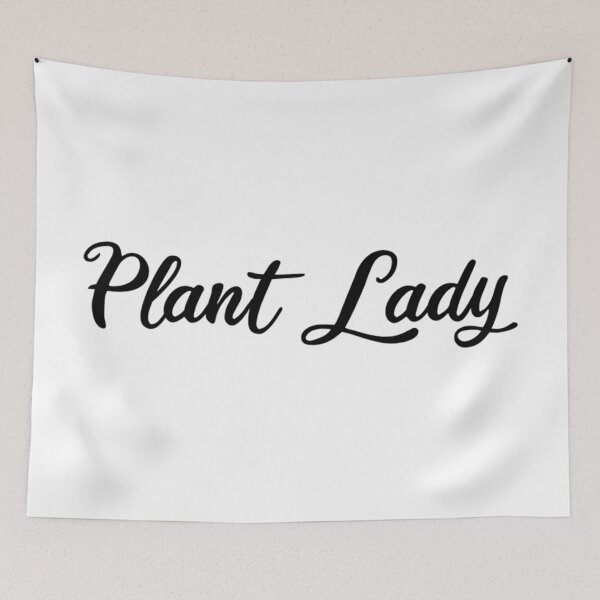 Item preview, Plant Lady Sticker - Planner Stickers - Text Words - Plant Lover designed and sold by MysticMagpie.