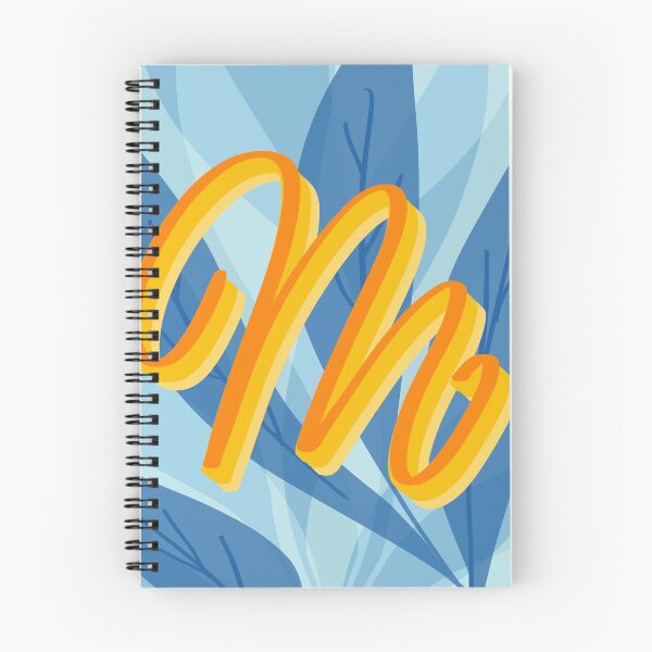 Item preview, M- creative monogram scripted lettering of letter m designed and sold by Ilze Lucero.