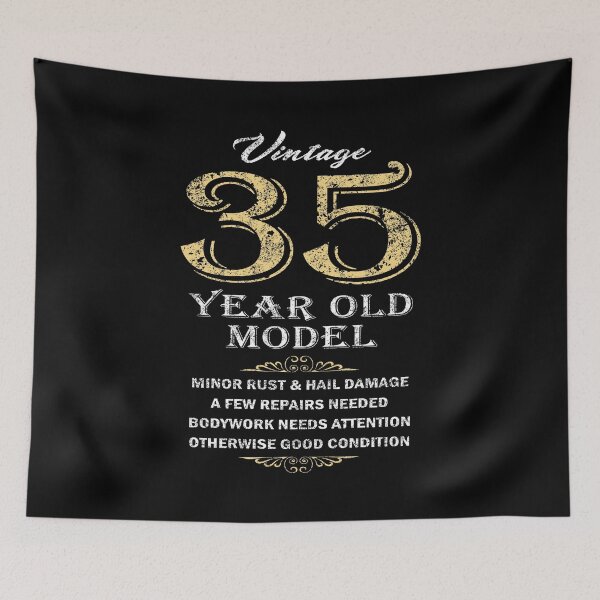 Item preview, 35th Birthday - Funny gift idea designed and sold by HobzyMerch.