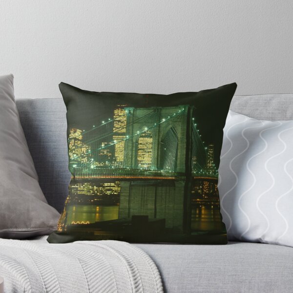 Item preview, Brooklyn Bridge at Night Photograph designed and sold by BravuraMedia.
