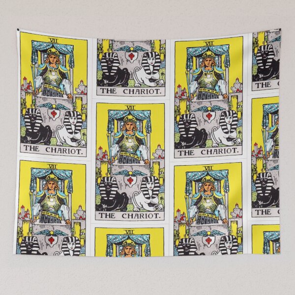 Item preview, The Chariot tarot card designed and sold by Blondshell.