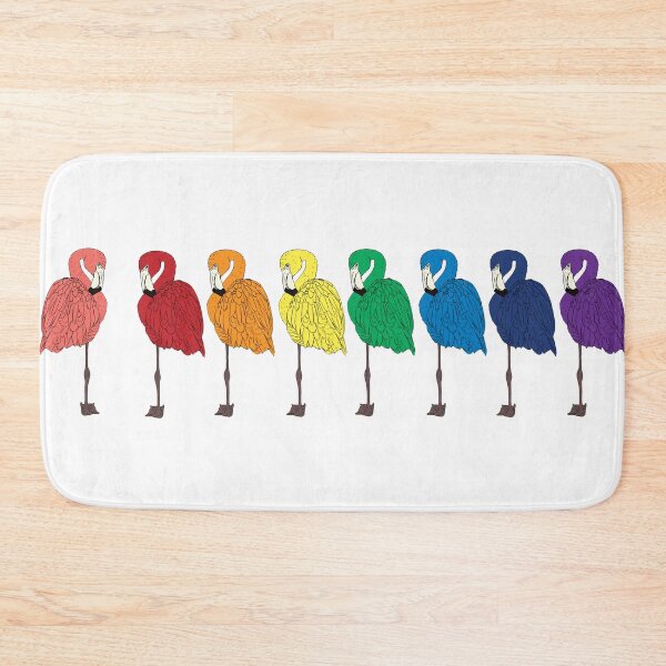 Item preview, Rainbow Flamingos designed and sold by Kayla Chaput.