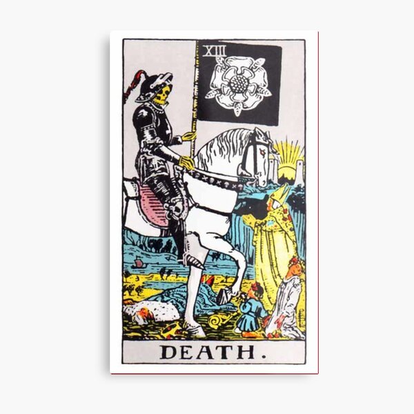 Artikel-Vorschau von Todes-Tarot-Karte, designt und verkauft von Blondshell.