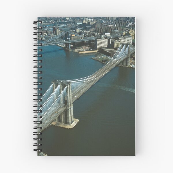 Item preview, Brooklyn Bridge Aerial Photograph designed and sold by BravuraMedia.