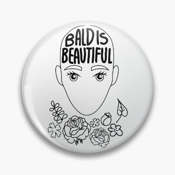 Item preview, Bald is Beautiful designed and sold by TheCosmicBeetle.