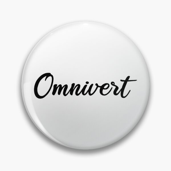Item preview, Omnivert Sticker - Planner Stickers - Text Words - Introvert Extrovert  designed and sold by MysticMagpie.