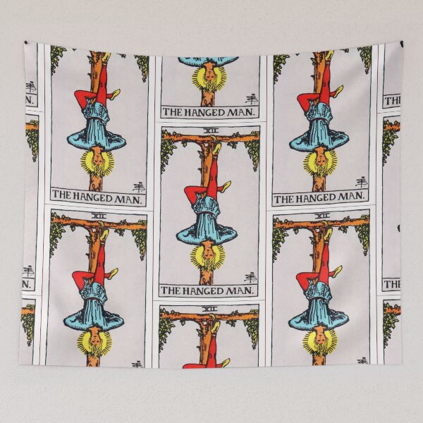 Item preview, The Hanged Man tarot card designed and sold by Blondshell.