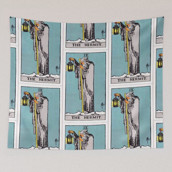 Item preview, The Hermit tarot card designed and sold by Blondshell.