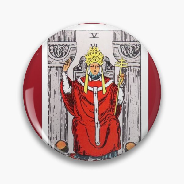 Item preview, The Hierophant tarot card designed and sold by Blondshell.