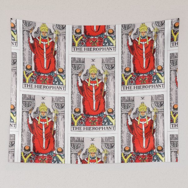Item preview, The Hierophant tarot card designed and sold by Blondshell.